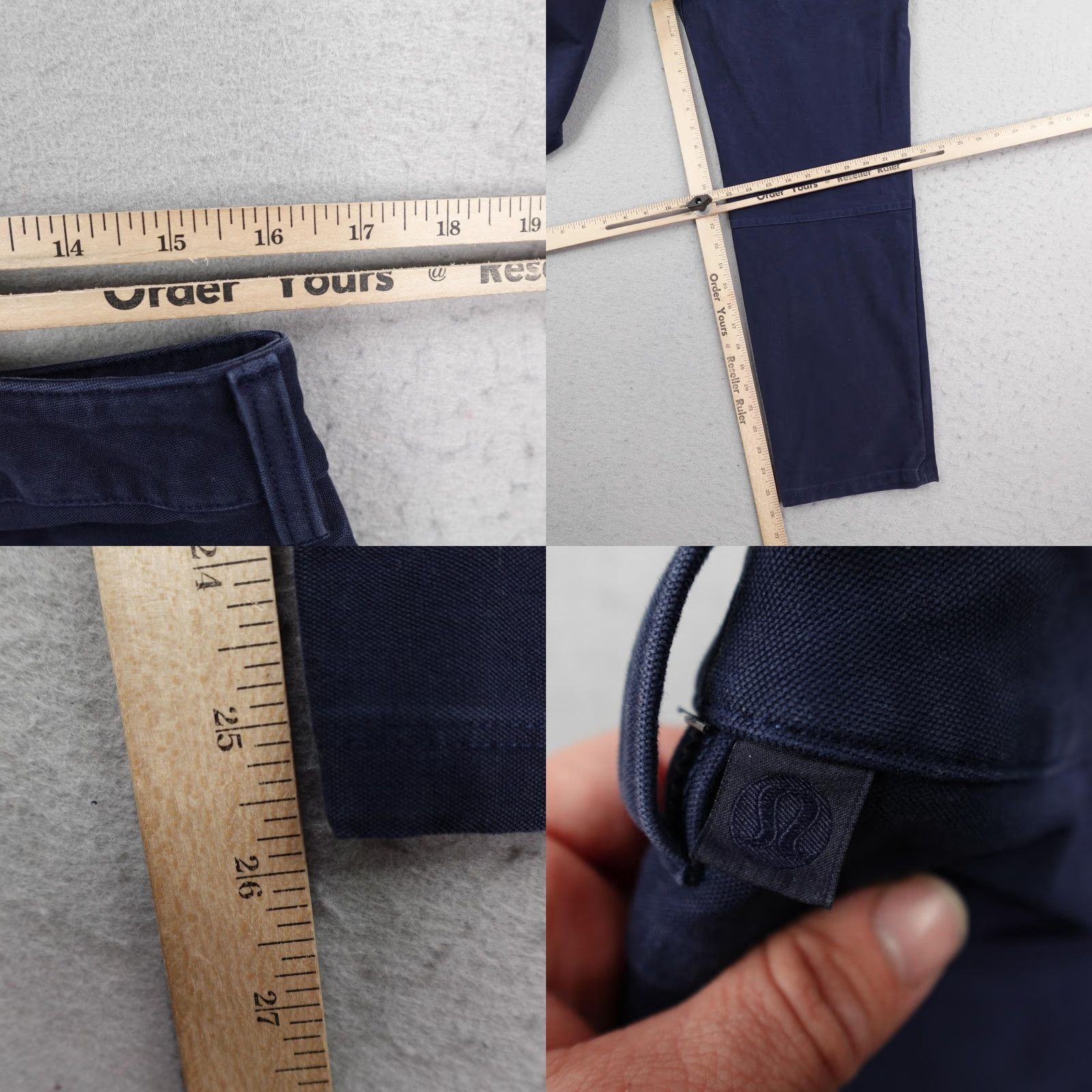Lululemon Lululemon Pants Mens 32 ABC Crop Pant Relaxed Utilitech Chino Navy Blue Casual Workwear Size US 32 / EU 48 - 8 Thumbnail
