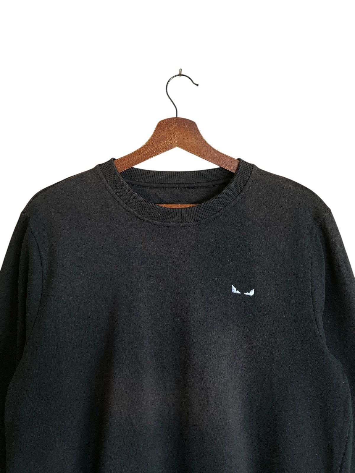 Fendi Very Rare Design Fendi Monster Eye Embroidered Sweatshirt Size US XL / EU 56 / 4 - 3 Thumbnail