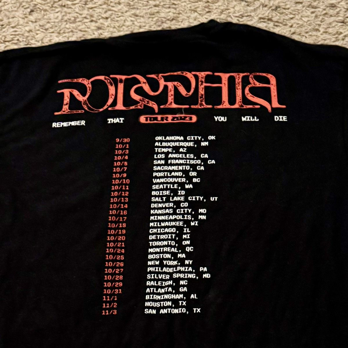 Band Tees METAL BAND POLYPHIA TOUR TEE! Size US L / EU 52-54 / 3 - 5 Thumbnail