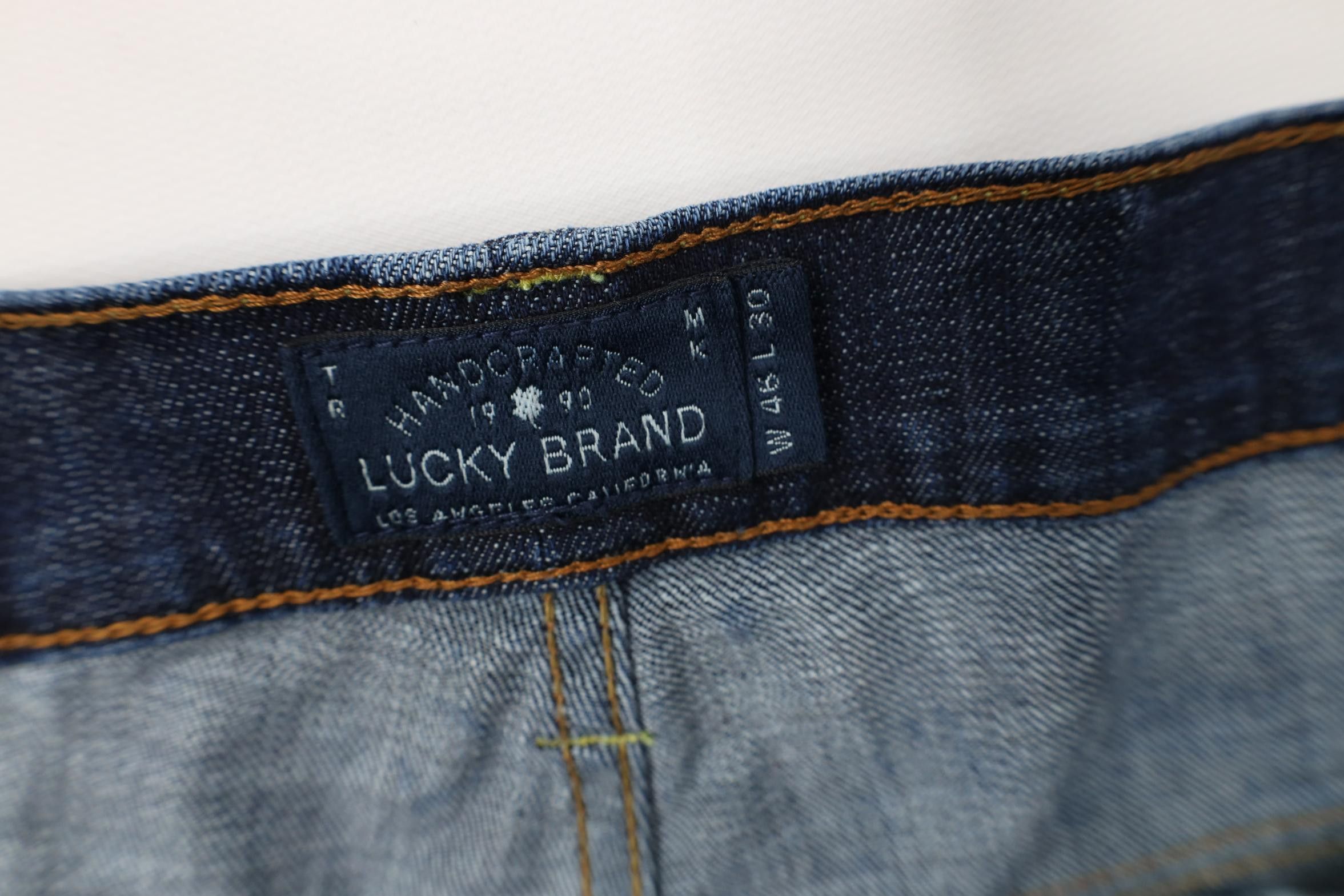 Lucky Brand Vintage Y2K Lucky Brand Relaxed Straight Wide Leg Jeans Blue Size US 44 / EU 60 - 7 Thumbnail