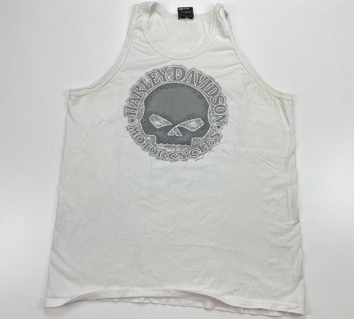 Harley Davidson Harley Davidson Baxters Bidwell Ohio Skull Tank Eagle Bridge Grailed