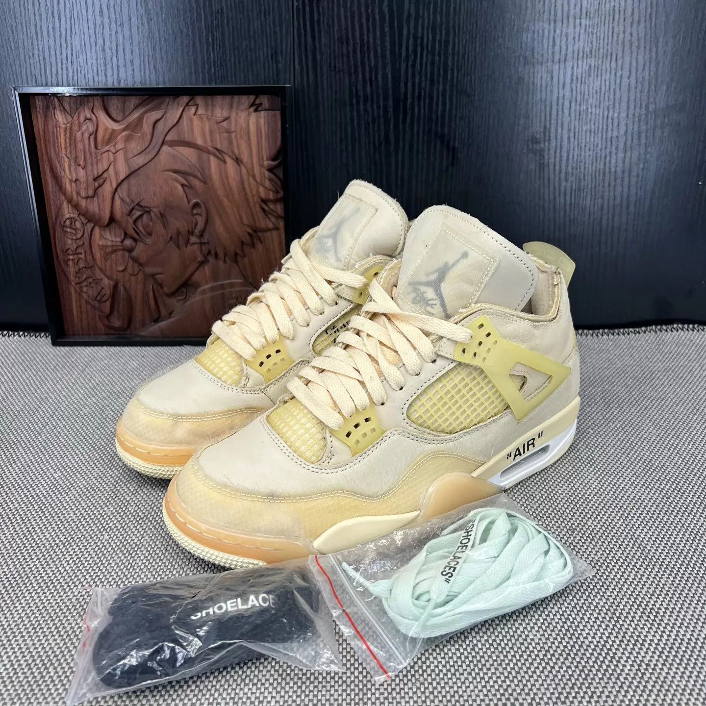 Nike OW x AJ4 'White Sail' Size 42 MINT Boxed Size US 9 / EU 42 - 1 Thumbnail
