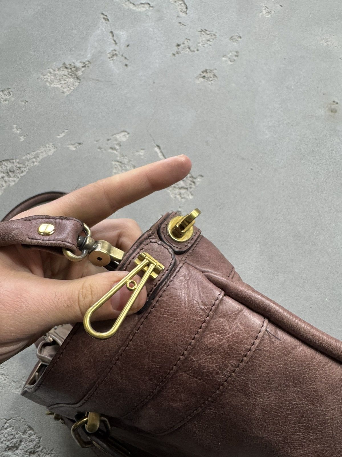 Chloe × Vintage Vintage streetwear Y2K Chloe bag full leather bag Size ONE SIZE - 6 Thumbnail