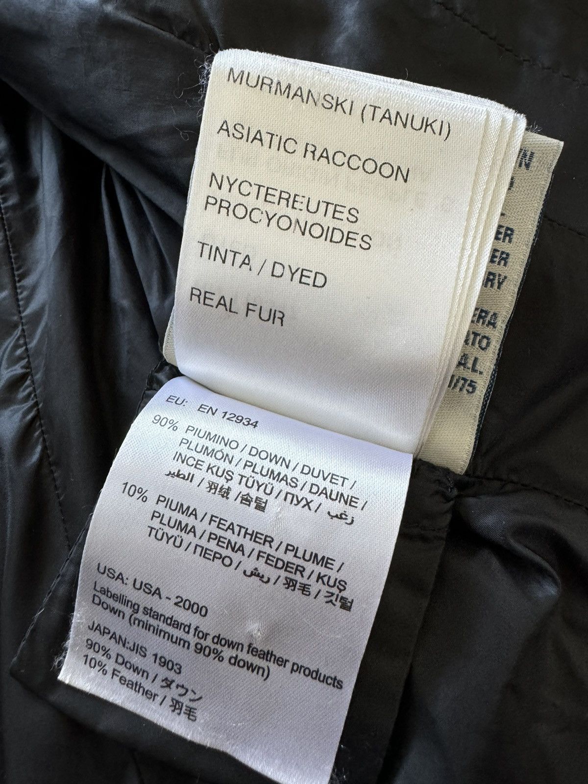 Moncler Moncler Gresfur black puffer hooded quilted jacket fur Size S / US 4 / IT 40 - 16 Thumbnail