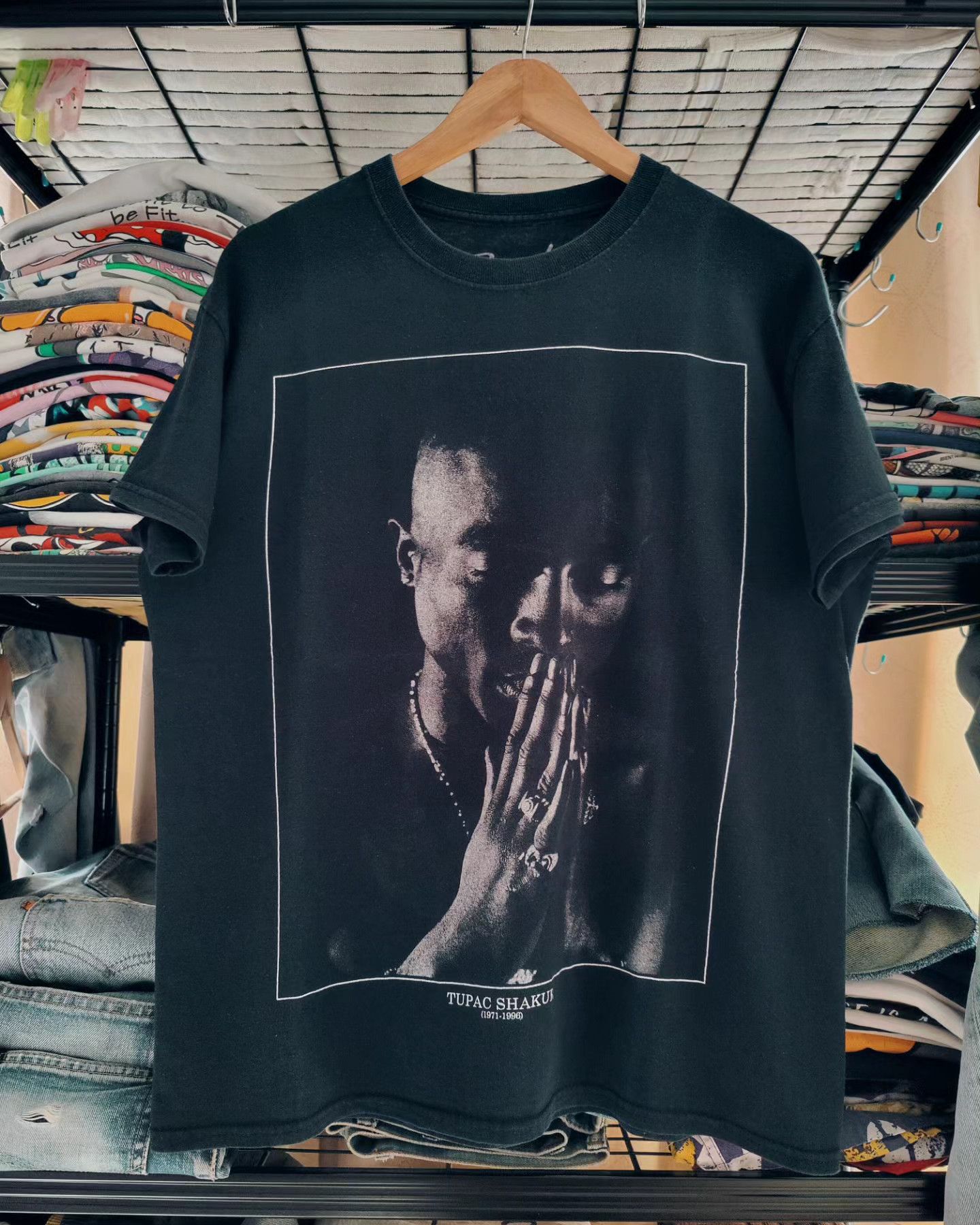 Band Tees × Rap Tees 2PAC - Tupac Shakur Size M / US 6-8 / IT 42-44 - 3 Thumbnail