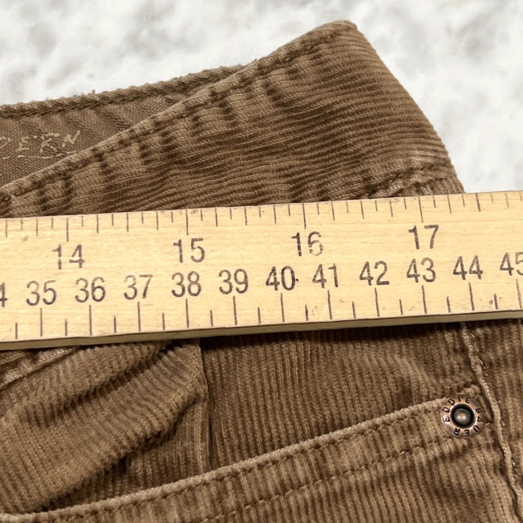 Eddie Bauer Eddie Bauer Corduroy Pants Women’s 10 Modern Fit Slim Straight Brown Mid Rise 34 Size 32" / US 10 / IT 46 - 7 Thumbnail