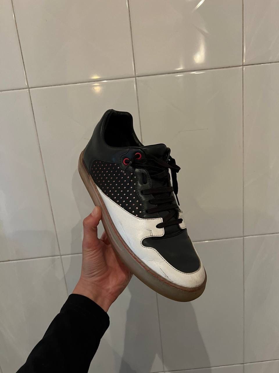 Balenciaga Leather sneakers Size US 10 / EU 43 - 1 Thumbnail