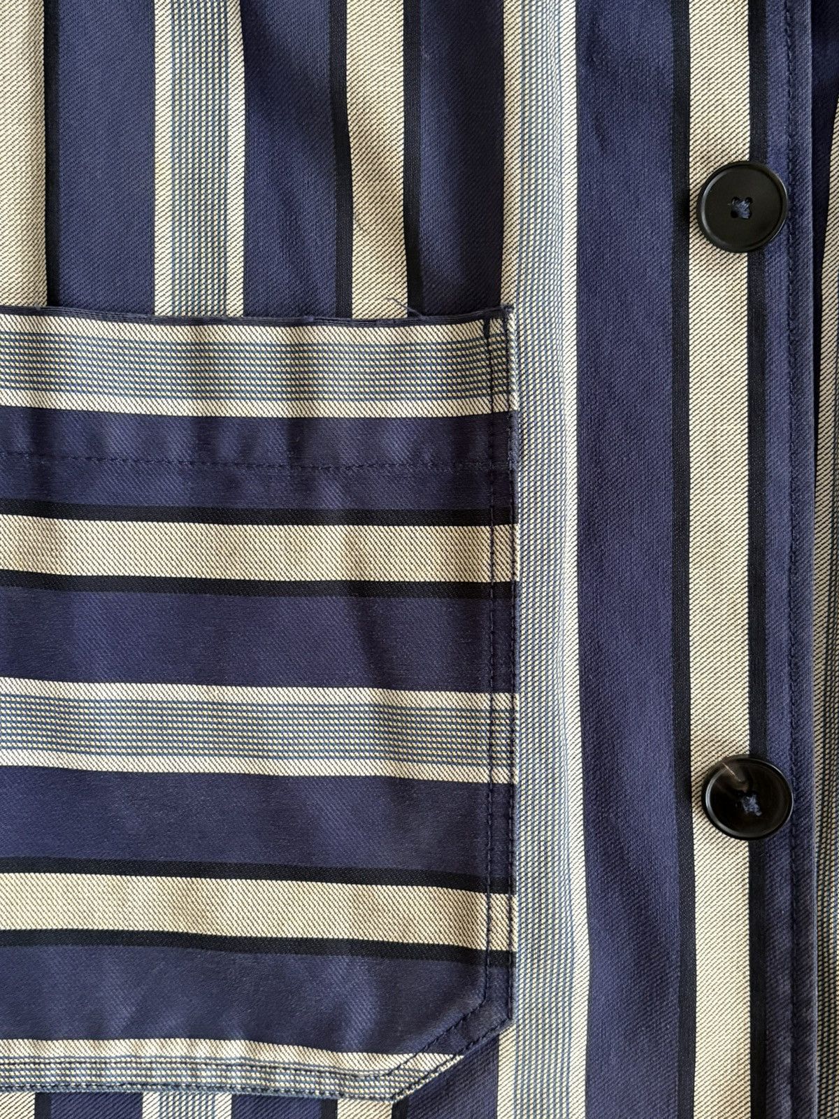 Acne Studios Acne Studios Striped Moss Jacket Size US S / EU 44-46 / 1 - 6 Thumbnail