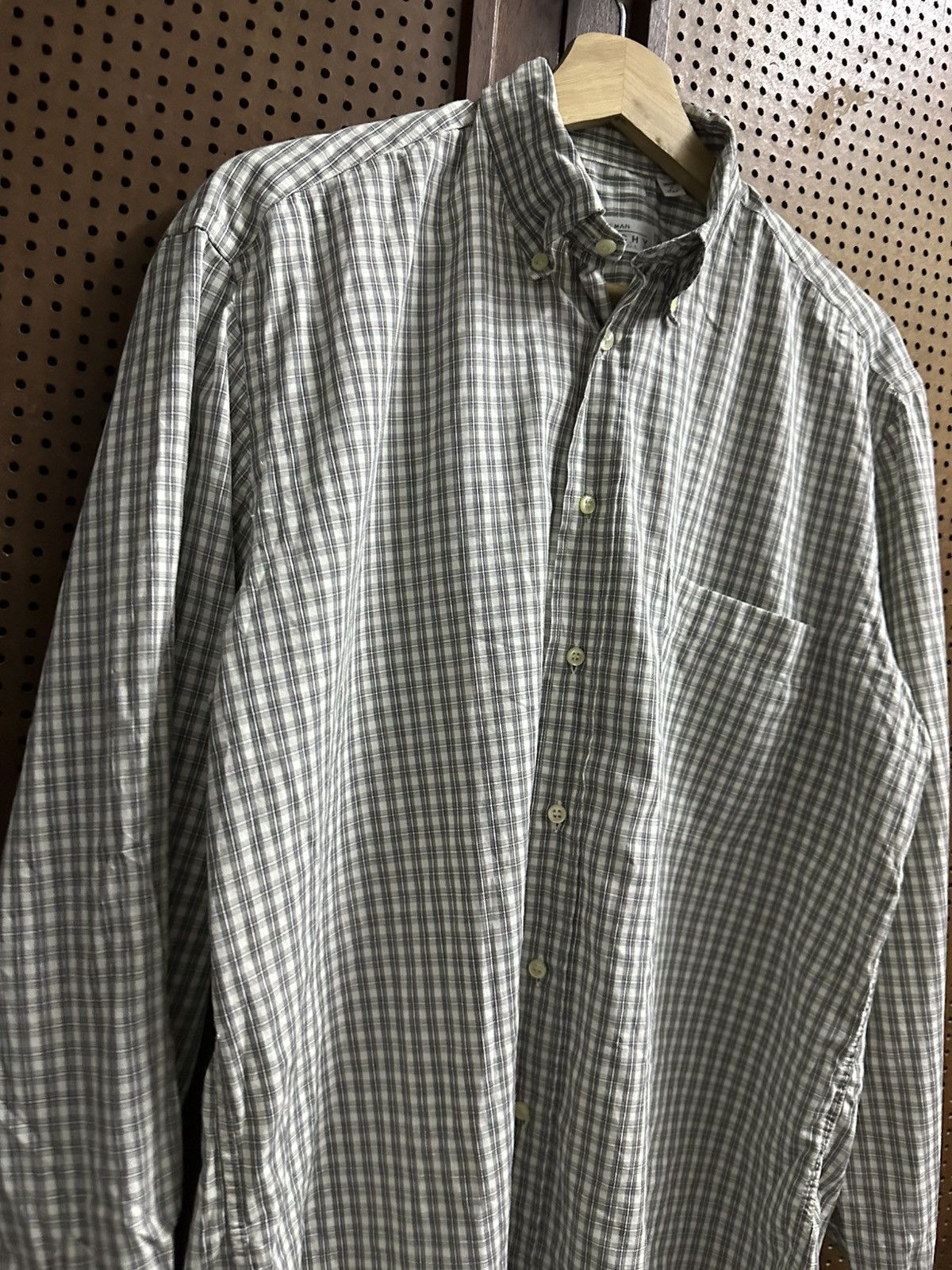 Givenchy 1990-Givenchy Gentleman 41-16 Made in Italy Button-Up Size US L / EU 52-54 / 3 - 14 Thumbnail