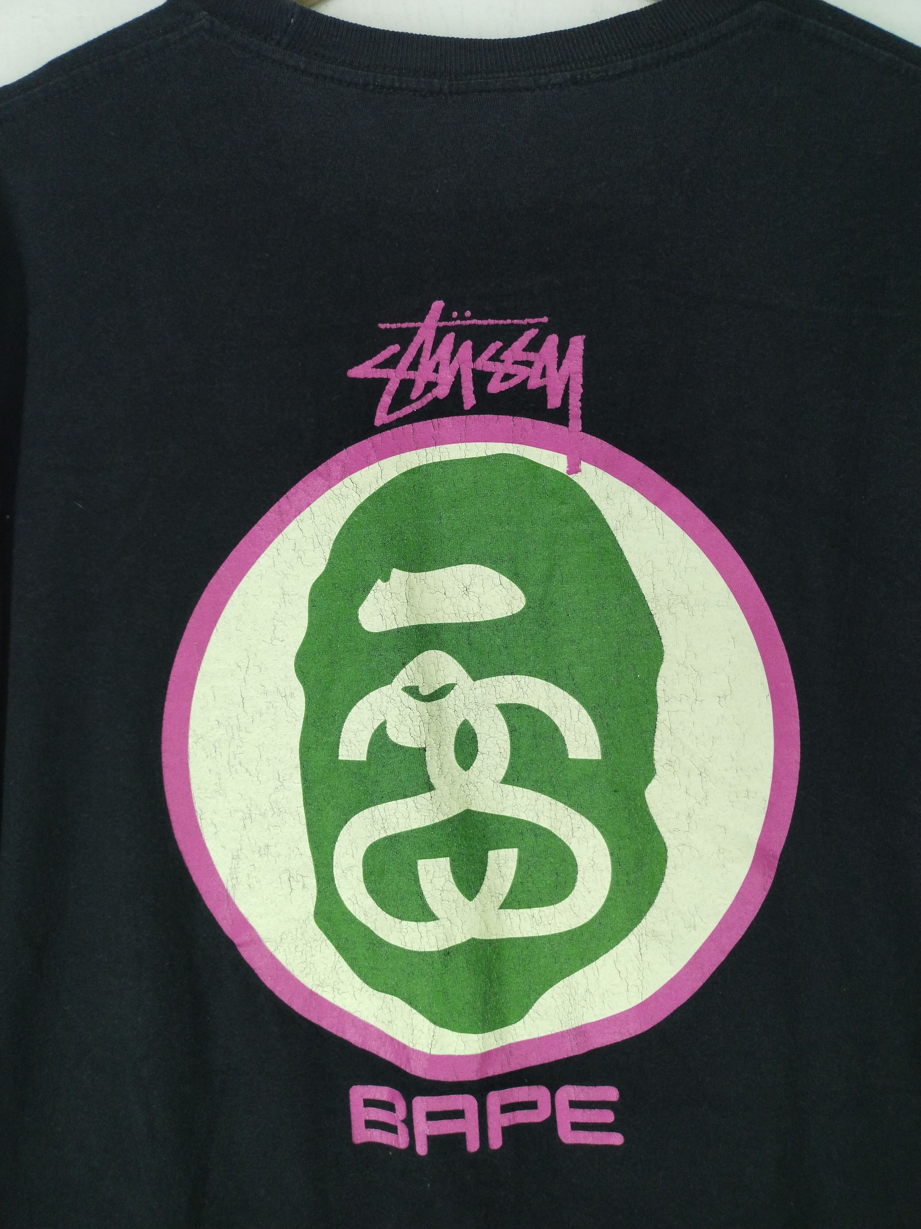 Bape × Stussy Bape x Stussy Tee Size US L / EU 52-54 / 3 - 5 Thumbnail