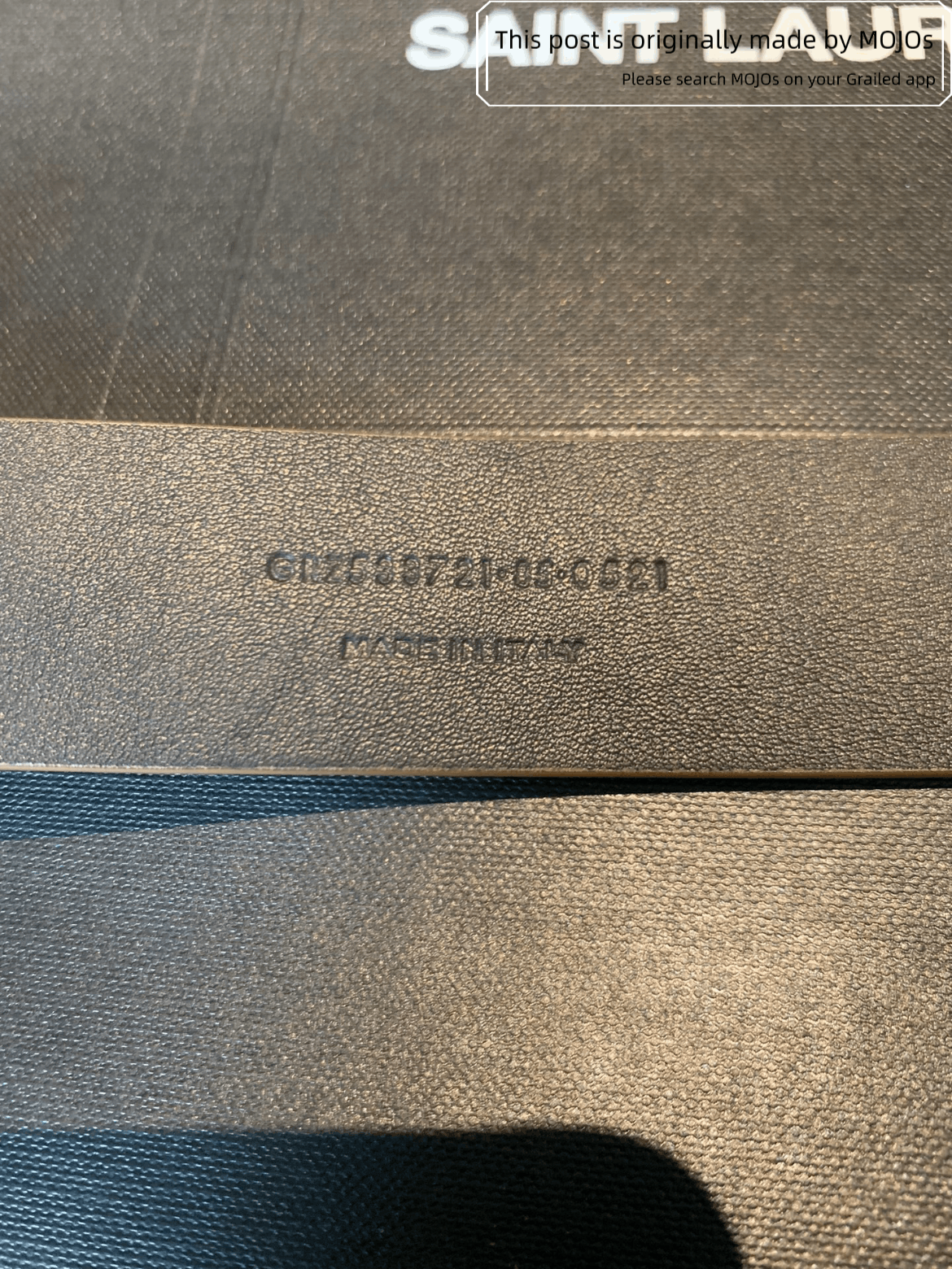 Saint Laurent Paris Sz 85 Saint Laurent Paris Logo Western Style Belt Size ONE SIZE - 5 Thumbnail