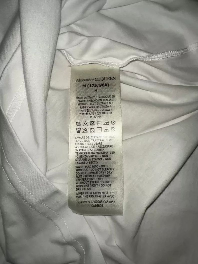 Alexander McQueen Alexander McQUEEN Loose short - sleeved T - shirt for men w Size US M / EU 48-50 / 2 - 2 Thumbnail