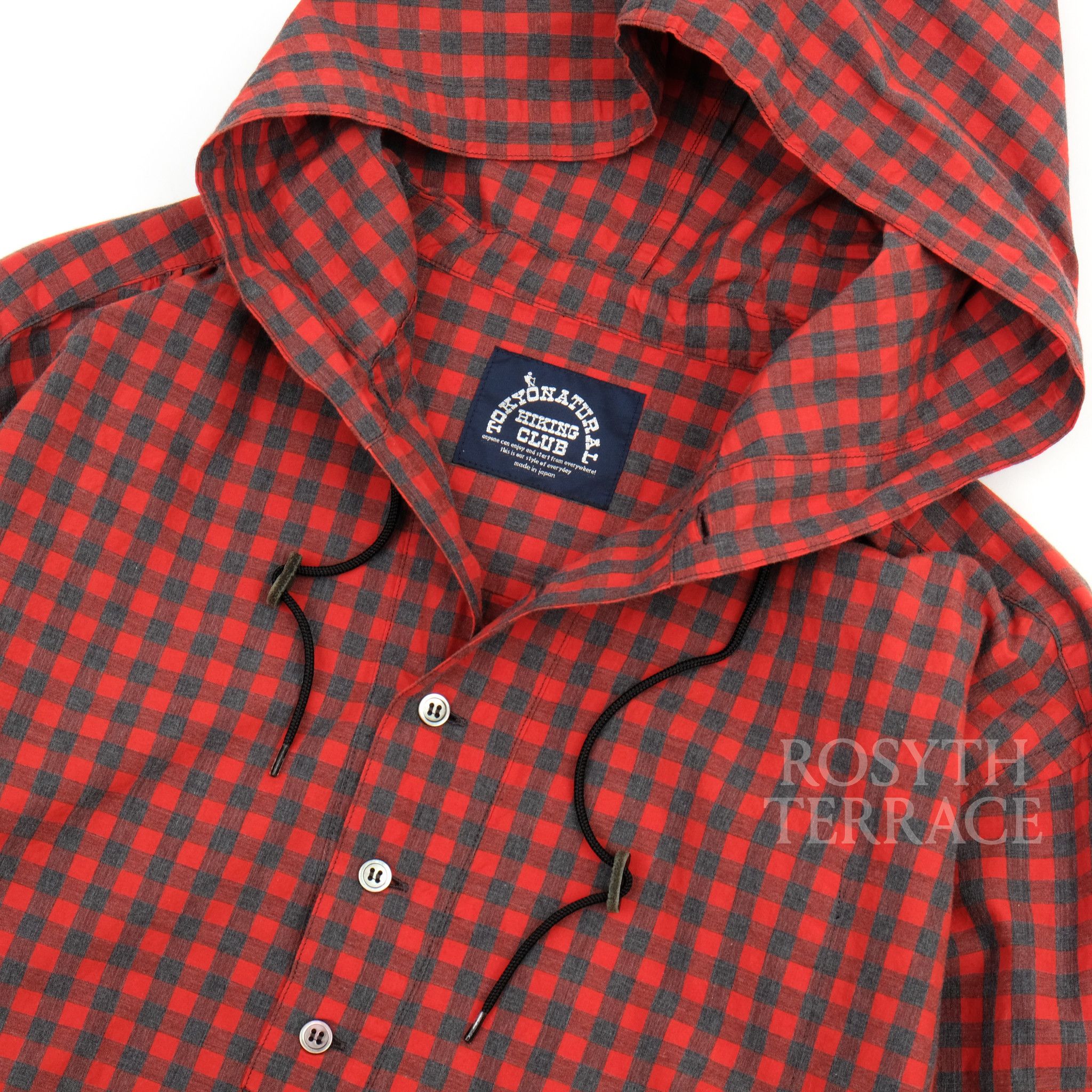 Japanese Brand 【NATURAL HIKING CLUB / NHC SURVEY SHIRT III (RED) / M】 Size US M / EU 48-50 / 2 - 2 Thumbnail