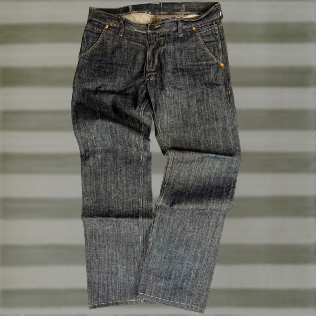 Levi's Levi's 514 Slim Straight Jeans 36x34 Men Denim Blue Gray Cotton Zip Inseam 34 36 Size US 36 / EU 52 - 1 Thumbnail