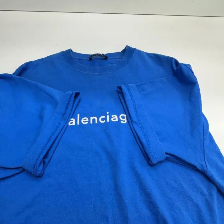 Balenciaga Balenciaga Balenciaga Logo Print Relaxed Fit TShirt -2507 Size US S / EU 44-46 / 1 - 5 Thumbnail