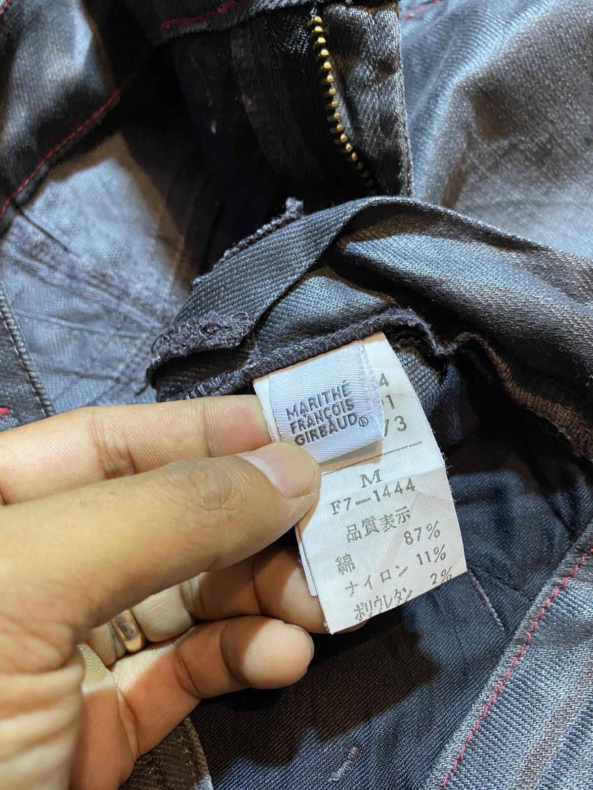 Designer × Marithe + Francois Girbaud Marithe Francois Girbaud jeans Size 30" / US 8 / IT 44 - 7 Thumbnail