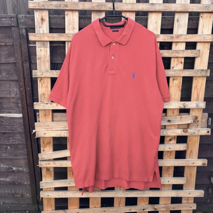 Polo Ralph Lauren Polo Ralph Lauren peach pink polo shirt XL | Grailed