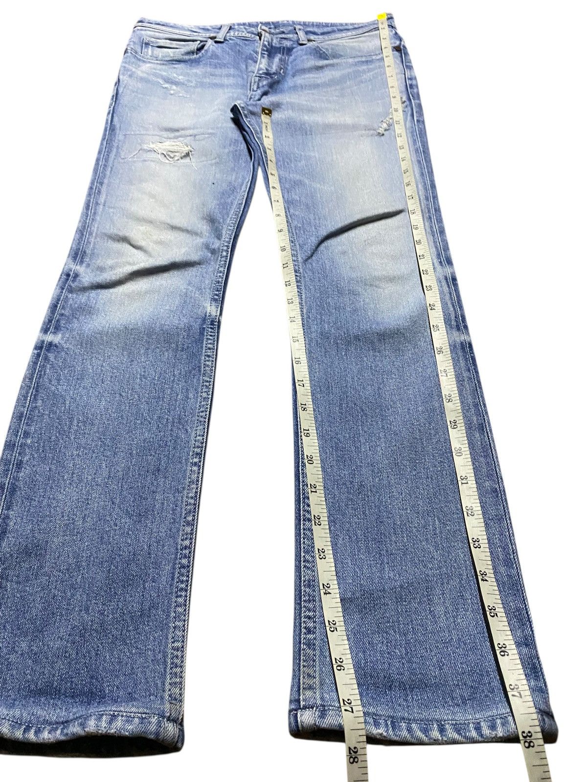 Japanese Brand Japanese Brand Rippo Trenta Anni Distressed Slim Jeans Size US 30 / EU 46 - 14 Thumbnail