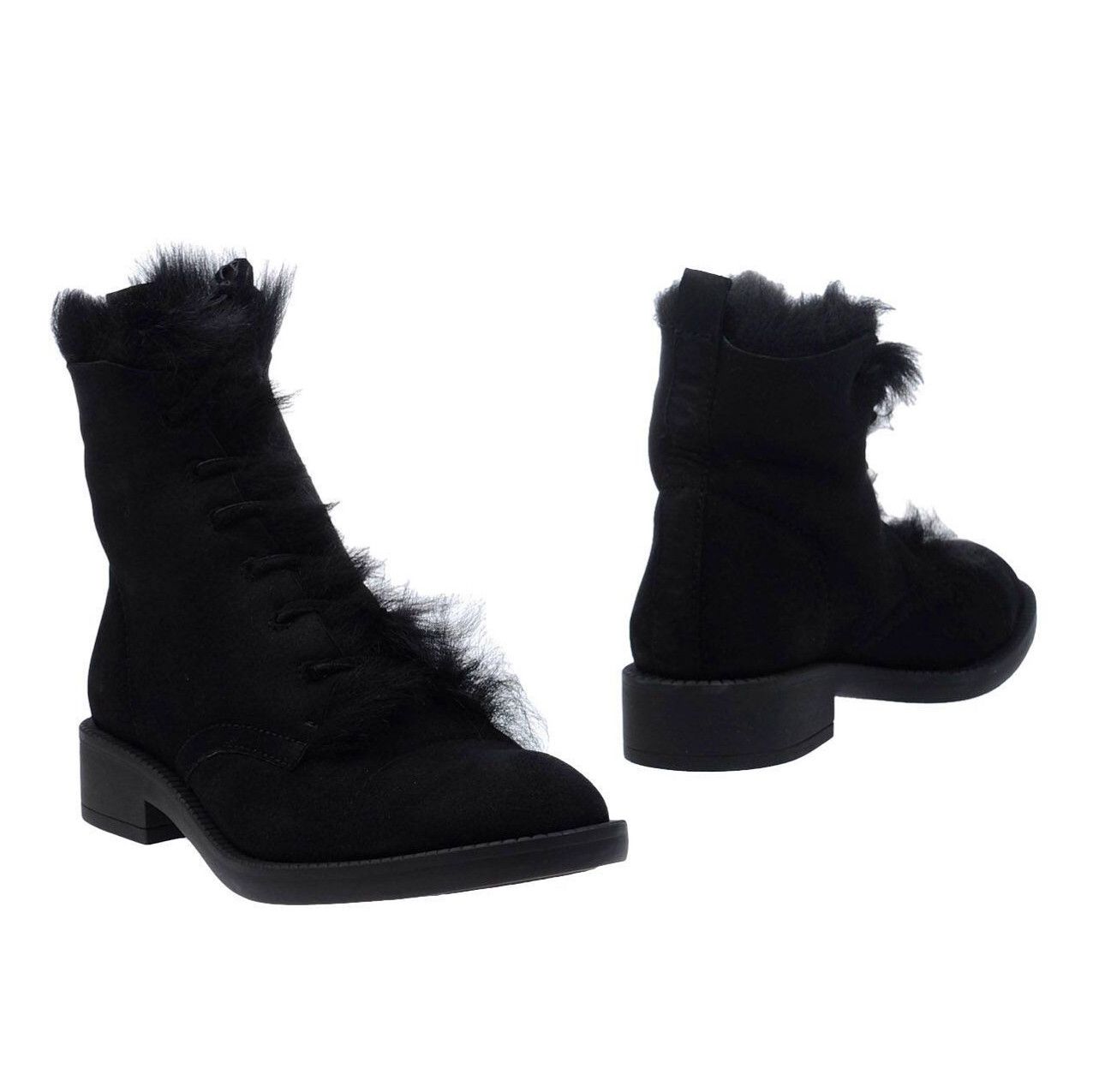 Pedro Garcia Pedro Garcia fur-lined lambskin lace-up boots Size US 11 / IT 41 - 8 Thumbnail
