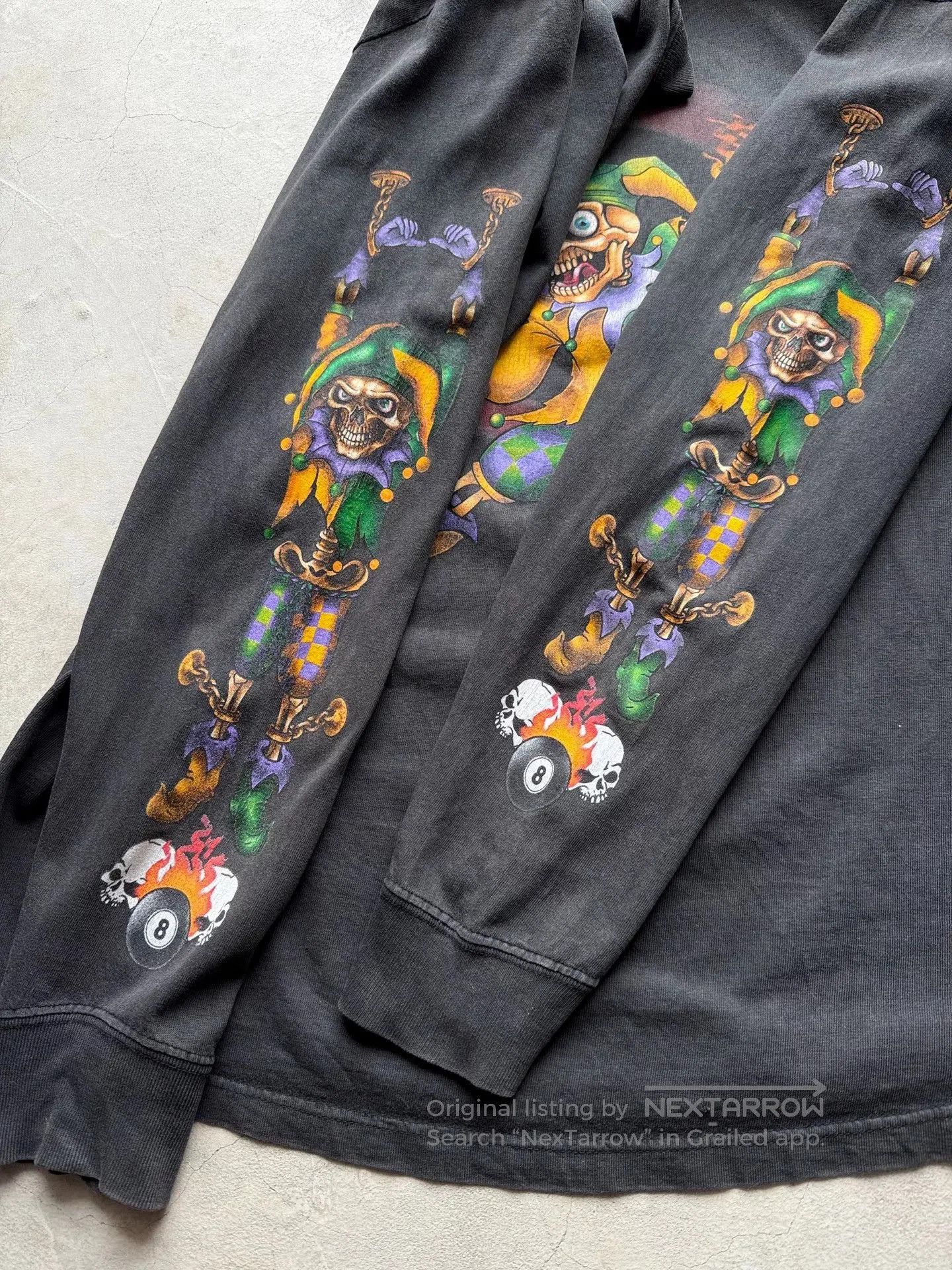 Vintage Vintage 00s Joker Choppers Long Sleeve Tee. Size US L / EU 52-54 / 3 - 5 Thumbnail