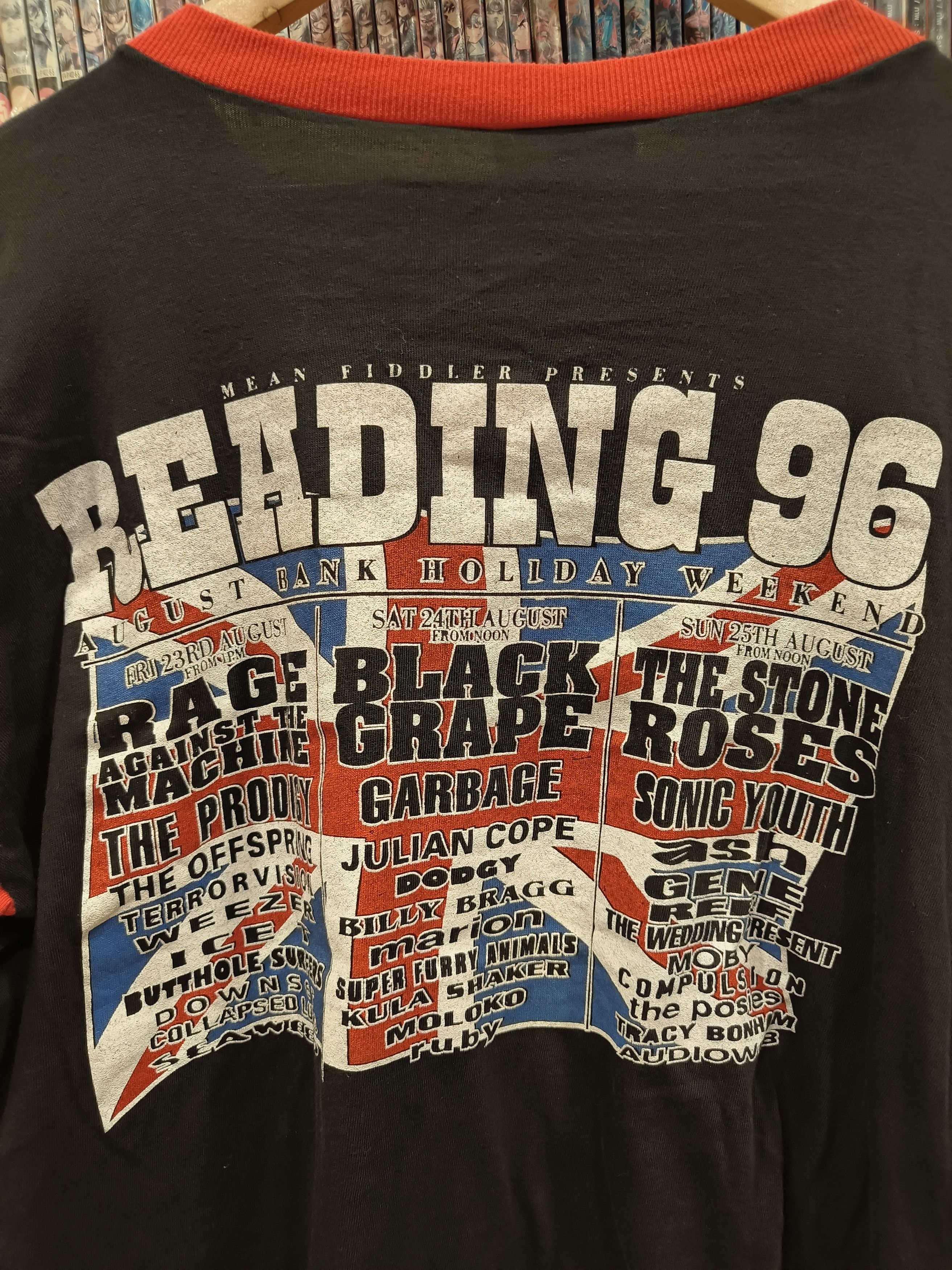 Band Tees Vintage 90s Reading festival '96 Ls shirt Size US XL / EU 56 / 4 - 4 Thumbnail