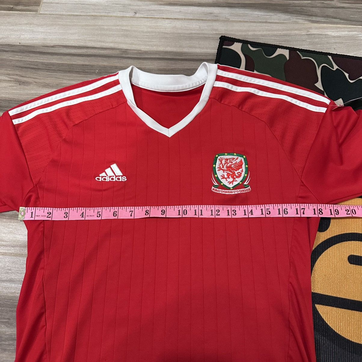 Adidas Wales national 2016 - 2017 home football shirt jersey Adidas Size US S / EU 44-46 / 1 - 4 Thumbnail