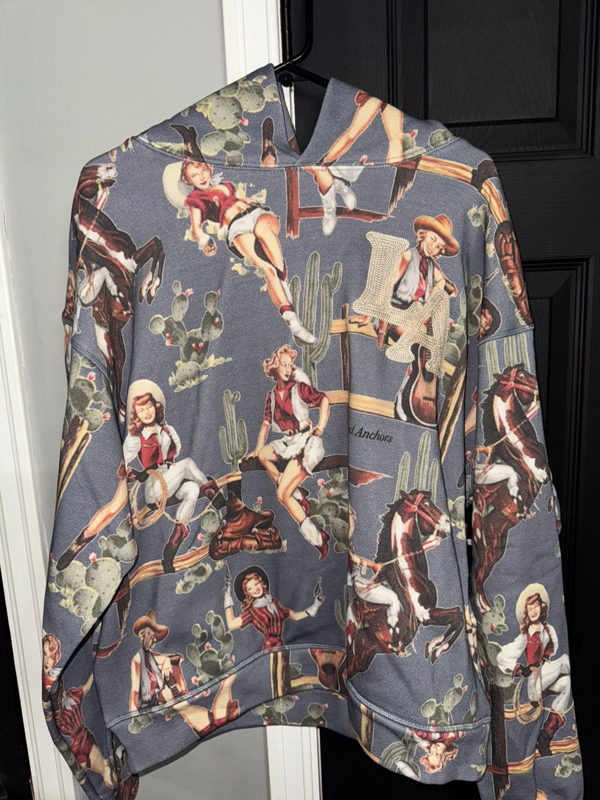 Lifted Anchors Jesse All Over Print Hoodie - Size Medium