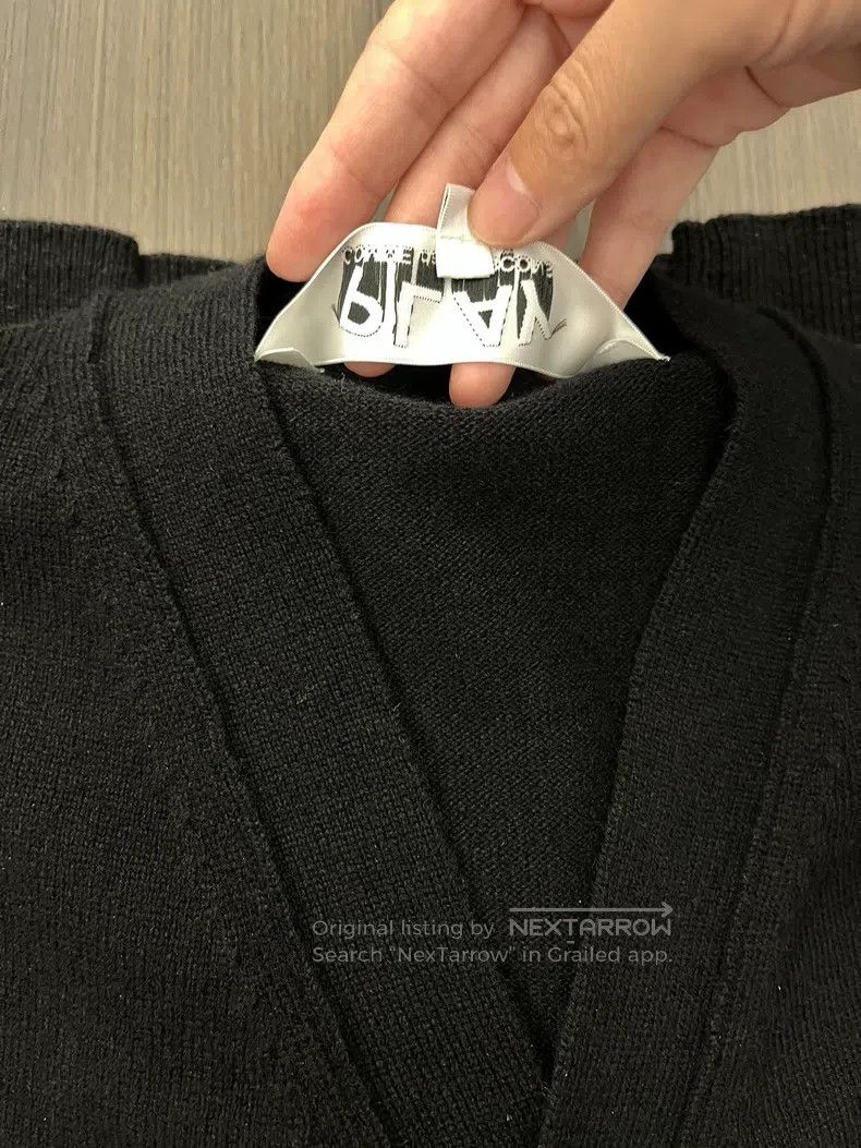 Comme des Garcons Comme Des Garcons Black gold heart wool cardigan Size S / US 4 / IT 40 - 5 Thumbnail