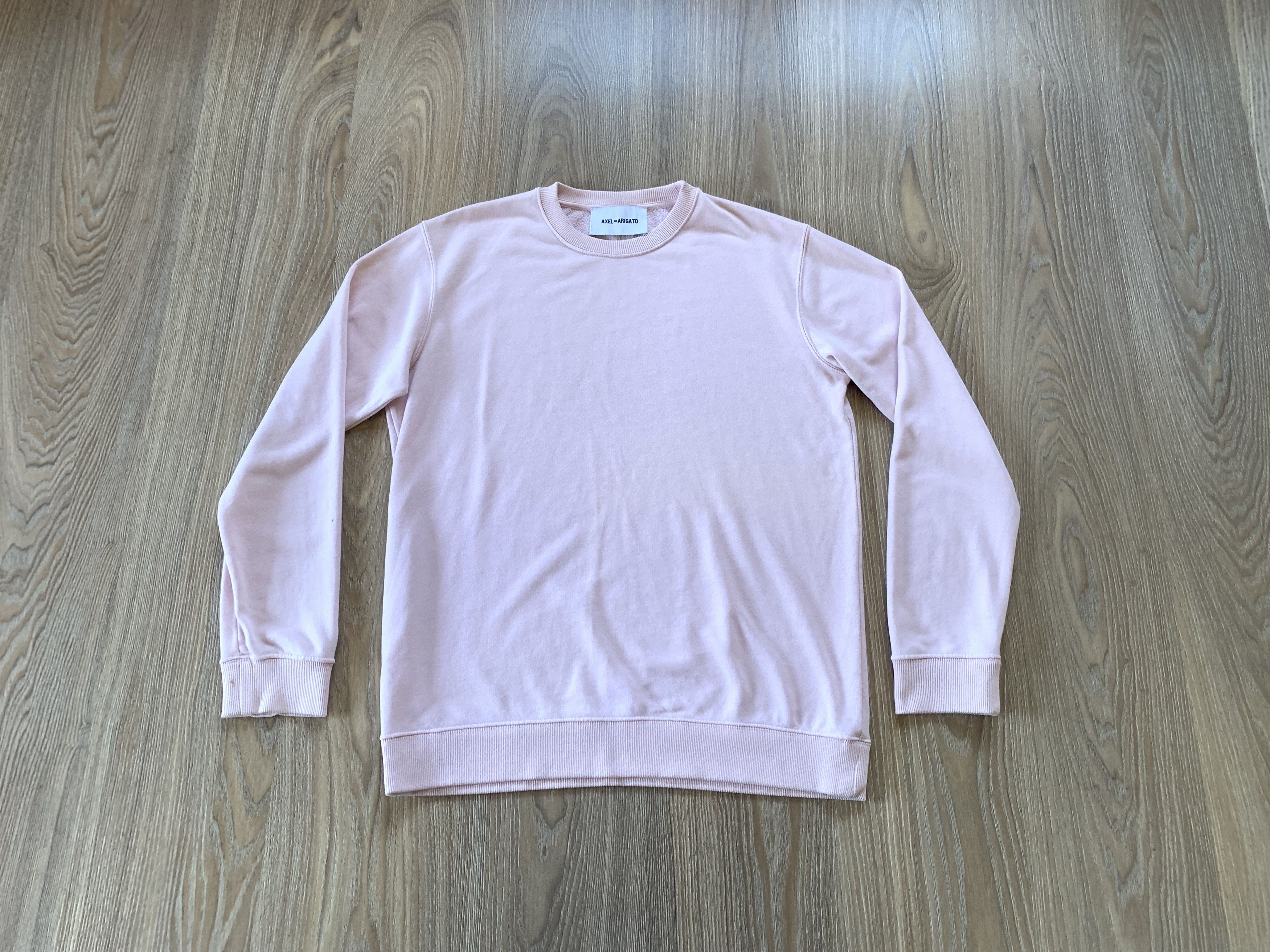 Axel Arigato Axel Arigato Pink Cotton Crewneck Sweatshirt Size US S / EU 44-46 / 1 - 1 Thumbnail