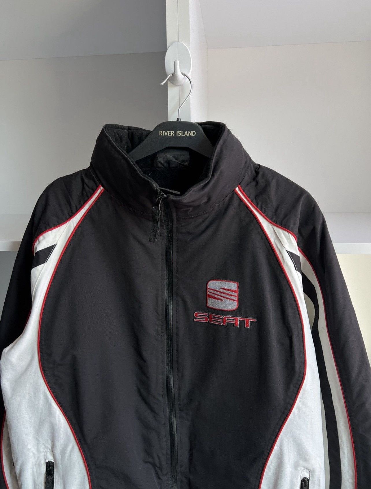 Other Vintage Seat Big Logo Racing Jacket ( Condition 7/10) Size US L / EU 52-54 / 3 - 3 Thumbnail
