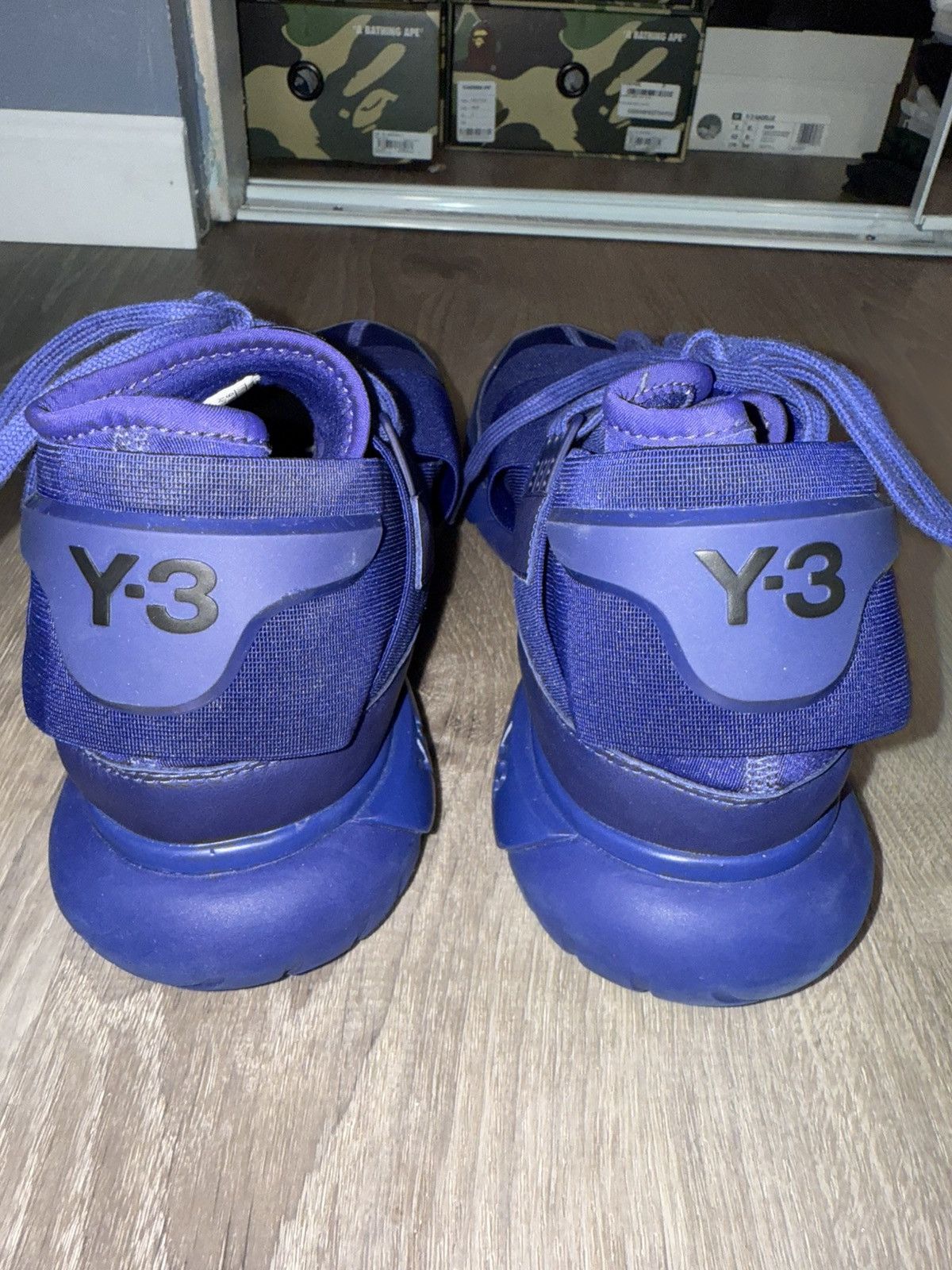 Y-3 Y-3 Qasa High Dark Blue Size US 9 / EU 42 - 5 Thumbnail