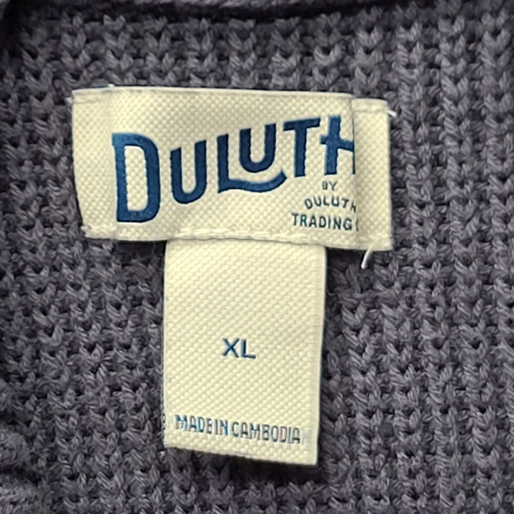 Vintage Duluth Sweater Mens XL Brigadier Shawl Collar Wool Pullover Knit Button Blue Regular Outdoor Classic blue, Wool, Cotton, Nylon mix Size US XL / EU 56 / 4 - 2 Thumbnail