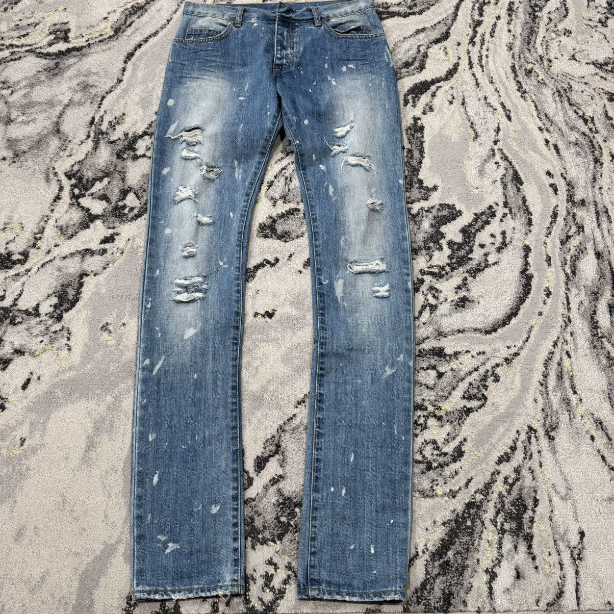 Balmain Balmain by Decarnin SS10 6 Pocket Destroyed Denim Size US 30 / EU 46 - 3 Thumbnail