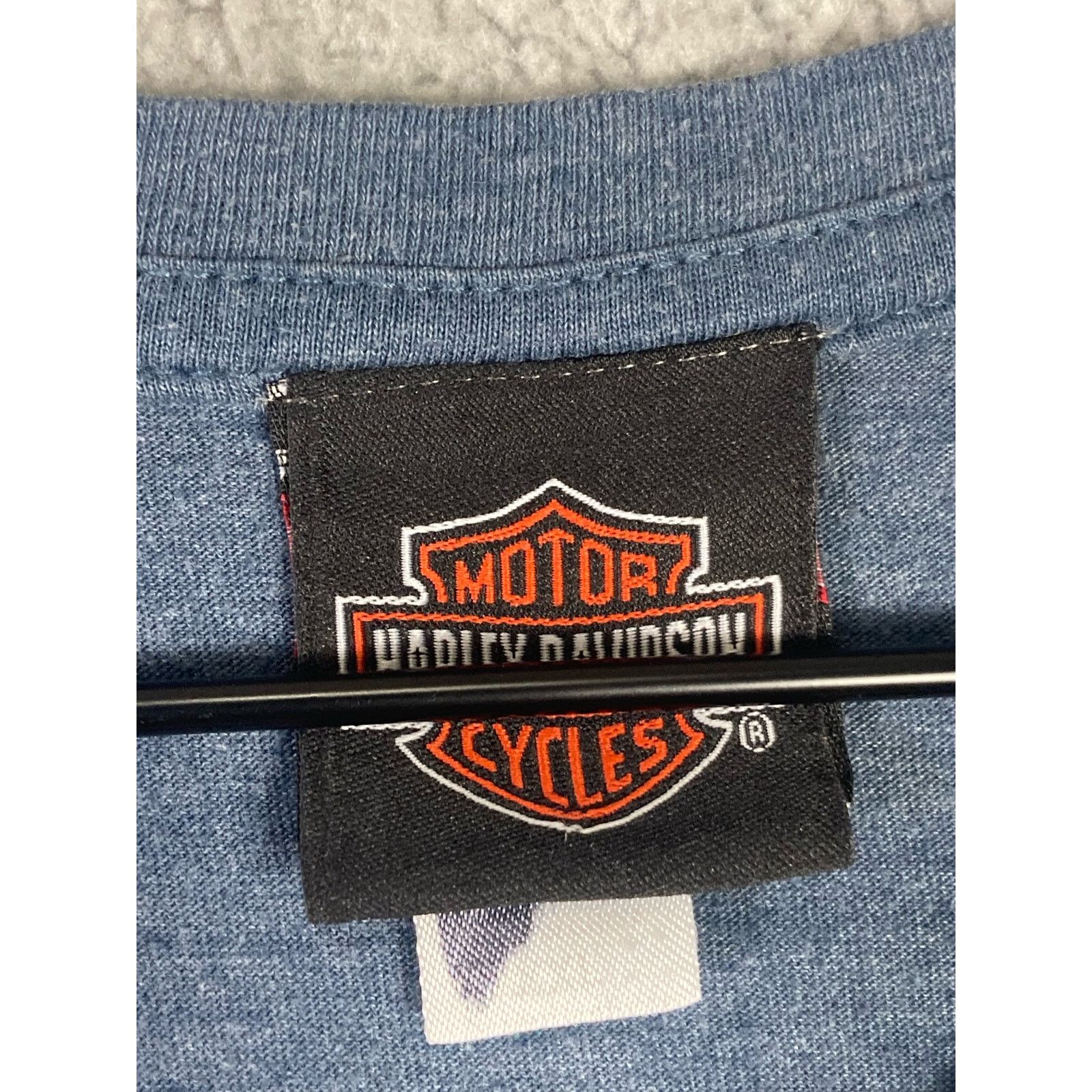 Harley Davidson Harley Davidson Raleigh NC Shirt Men's 2XL Blue Size Size US XXL / EU 58 / 5 - 3 Thumbnail