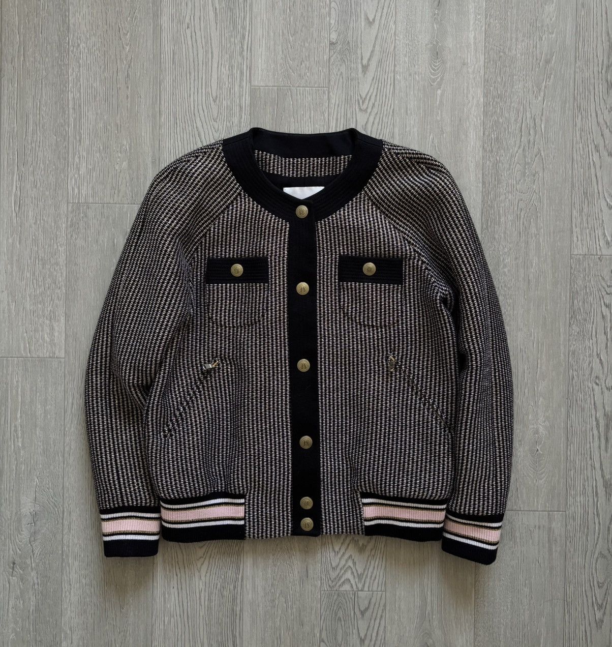 Pierre Balmain Pierre Balmain Bomber Jacket Le Rock Parisien Limited Size XS / US 0-2 / IT 36-38 - 1 Thumbnail