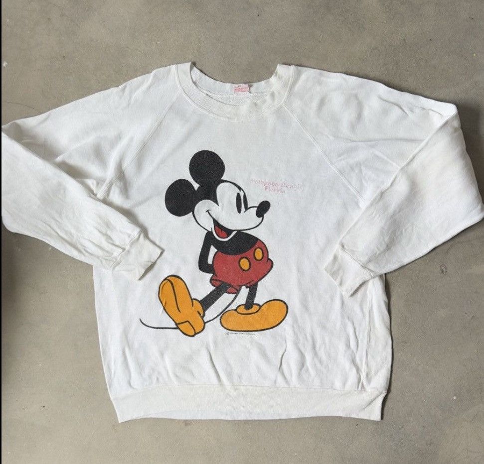 Vintage VINTAGE MICKEY MOUSE SHERRY POMPADO BEACH FLORIDA SWEATSHIRT Size US M / EU 48-50 / 2 - 1 Thumbnail