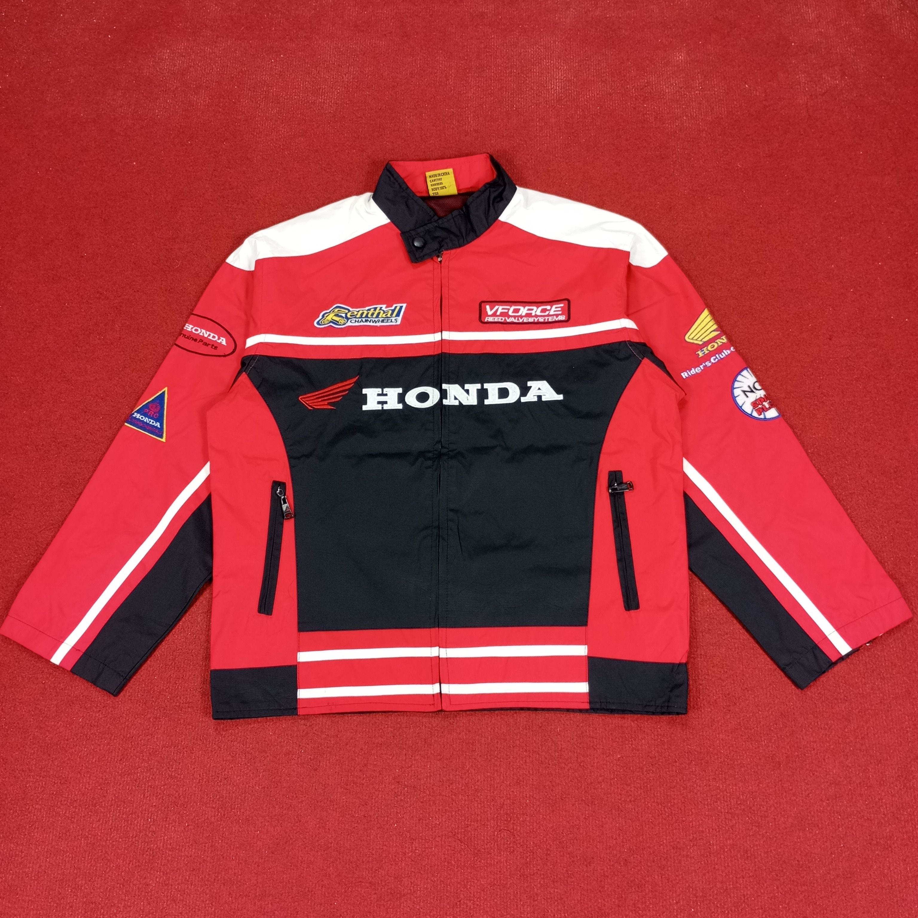 Ferrari × Honda × Vintage Honda Rider's Club Of America Motorsports Jacket Style Size US L / EU 52-54 / 3 - 3 Thumbnail