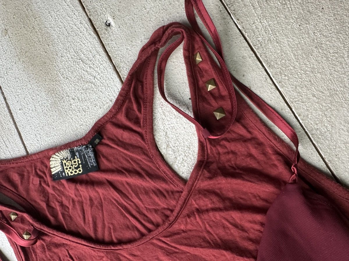 Vintage 🚨 NEIGHBORHOOD SK8 women tank top mesh Size L / US 10 / IT 46 - 6 Thumbnail