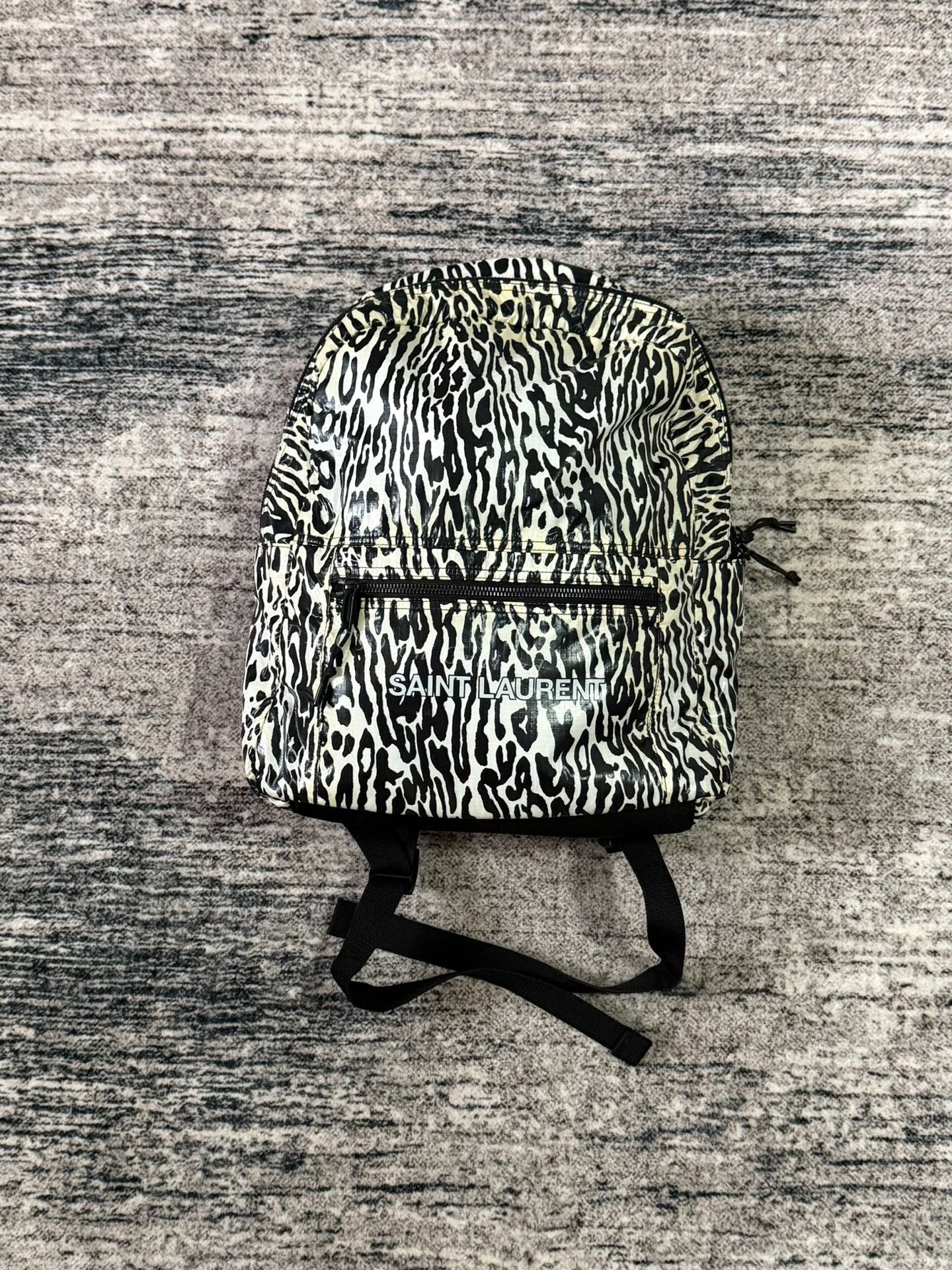Saint Laurent Paris Saint Laurent YSL Leopard Print Backpack Size ONE SIZE - 1 Thumbnail
