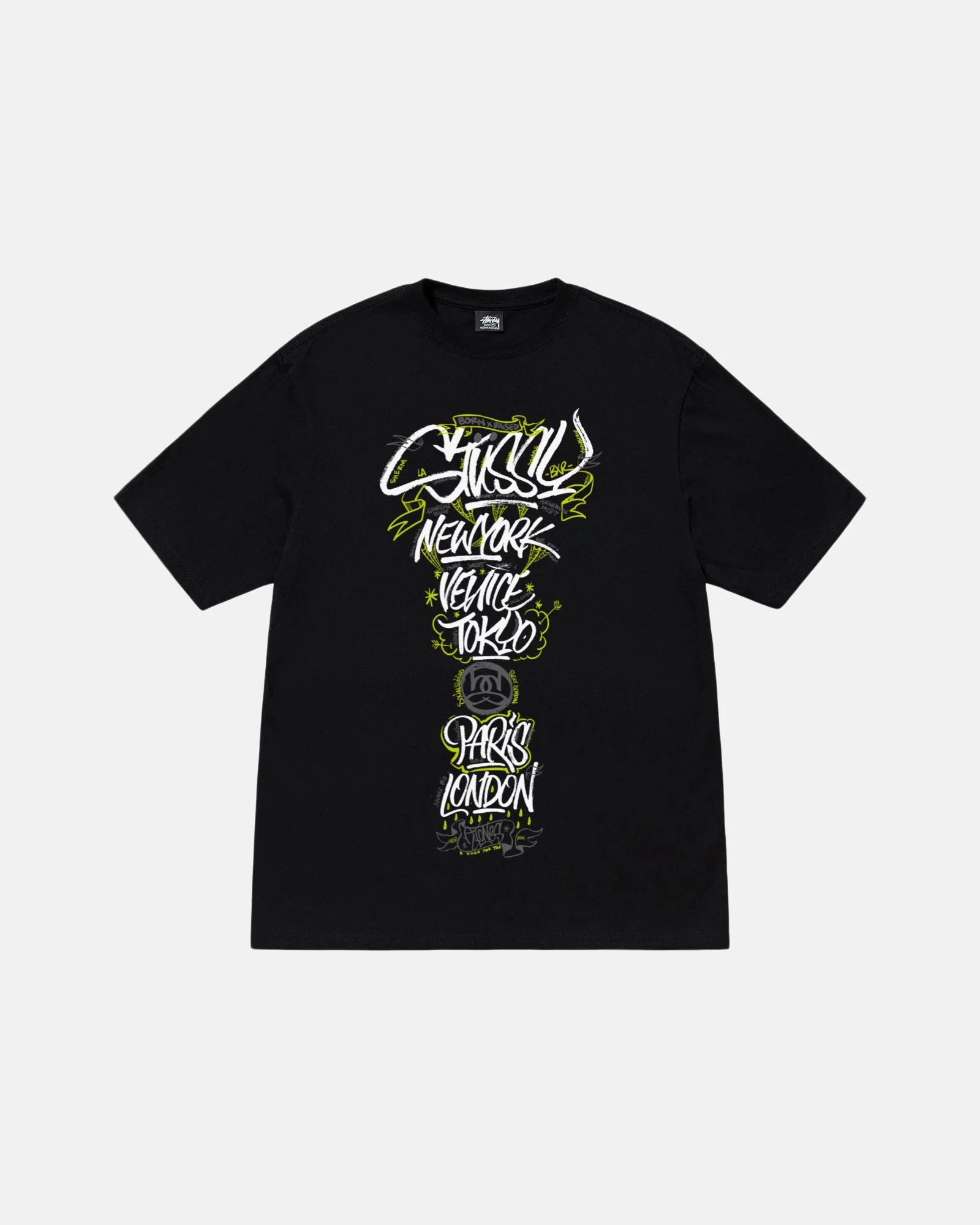Stussy x Born and Raised 'Handstyles' Tee