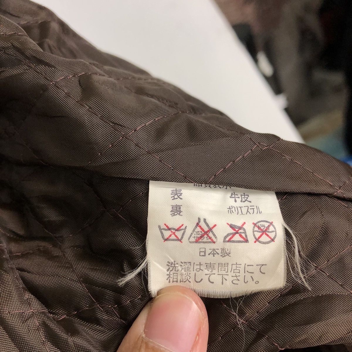 Issey Miyake VINTAGE BOMBER LEATHER JACKET JAPAN ISSEY MIYAKE Size US L / EU 52-54 / 3 - 13 Thumbnail