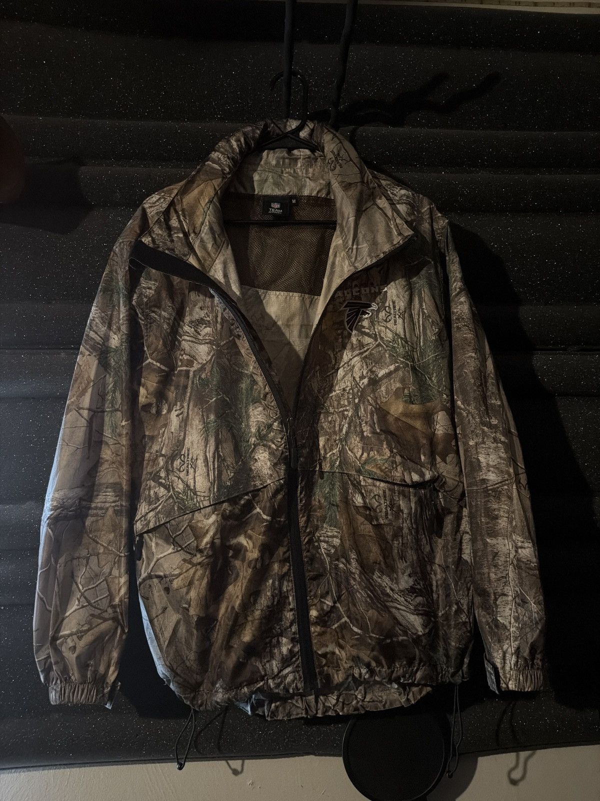 NFL Realtree Atlanta Falcons Rain Jacket With Hood Size US M / EU 48-50 / 2 - 2 Thumbnail