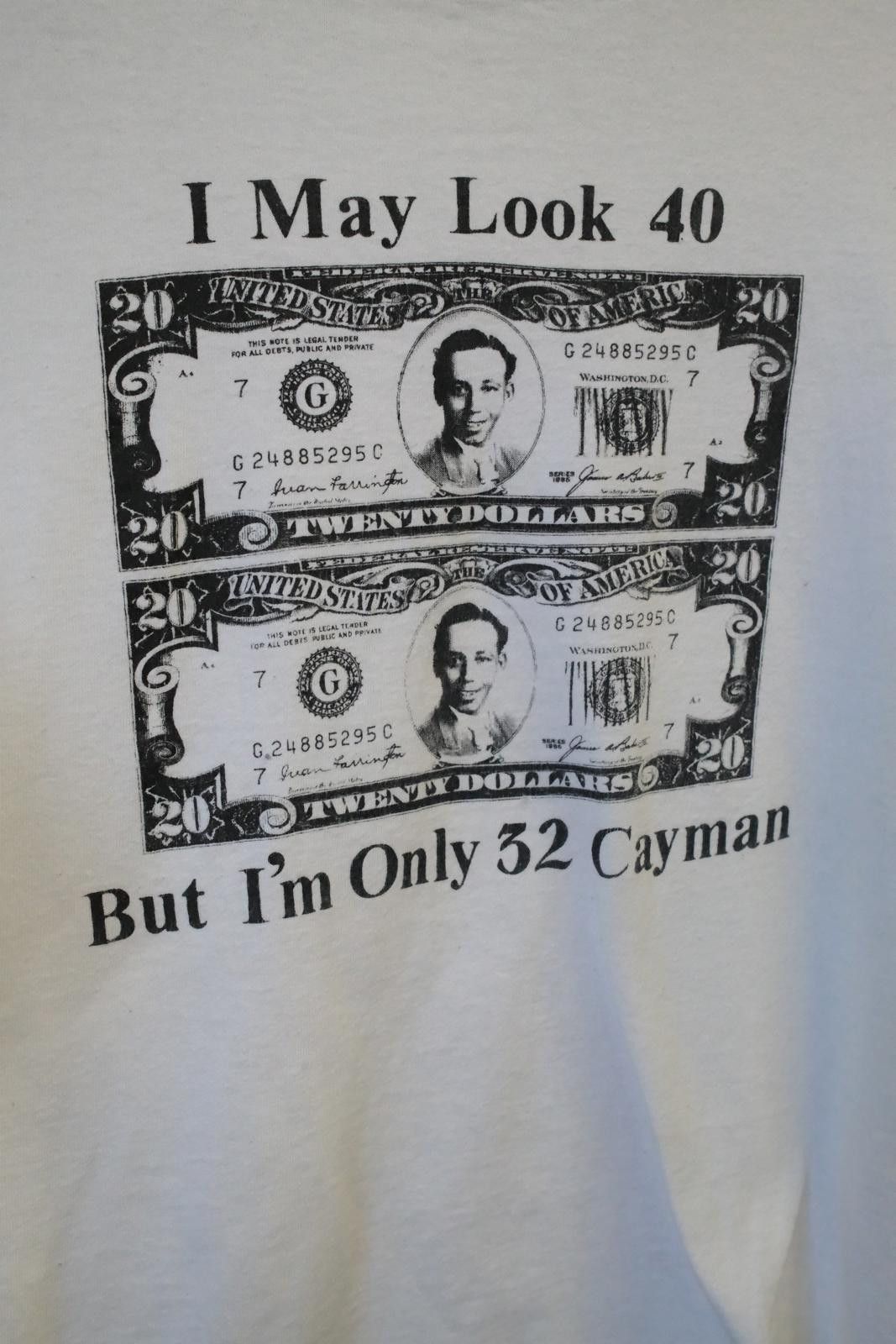 Fruit Of The Loom 90s Fruit of The Loom But I'm Only 32 Caymen T-Shirt Size XL / US 12-14 / IT 48-50 - 3 Thumbnail