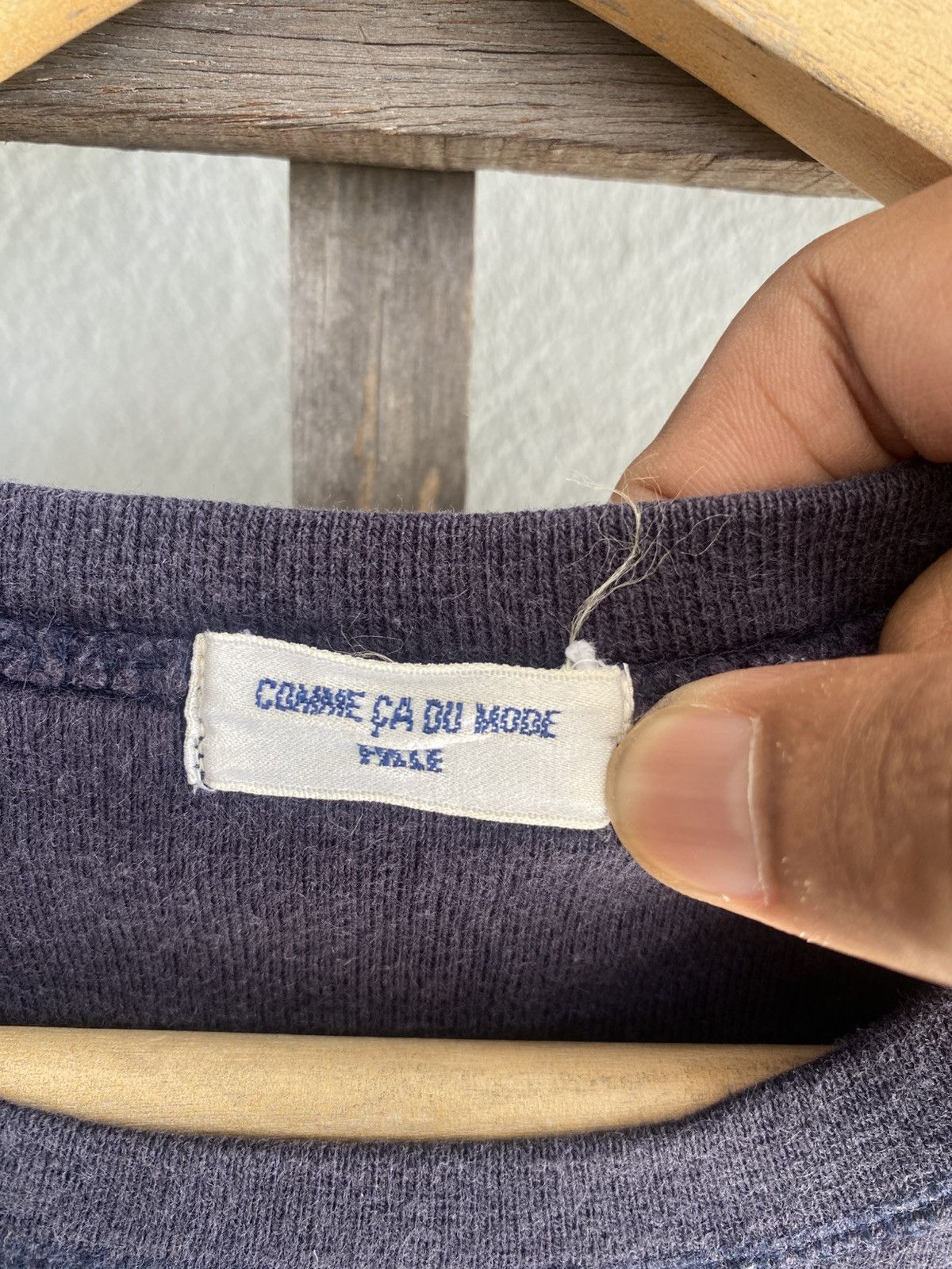 Japanese Brand Vintage Comme Ca Du Mode Swestshirts Size US L / EU 52-54 / 3 - 6 Thumbnail