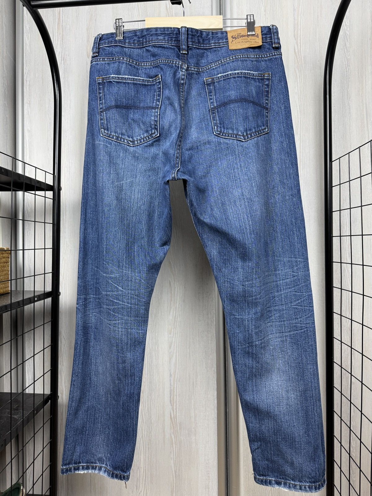 The Stronghold The Stronghold blue faded selvedge denim jeans Size US 36 / EU 52 - 8 Thumbnail