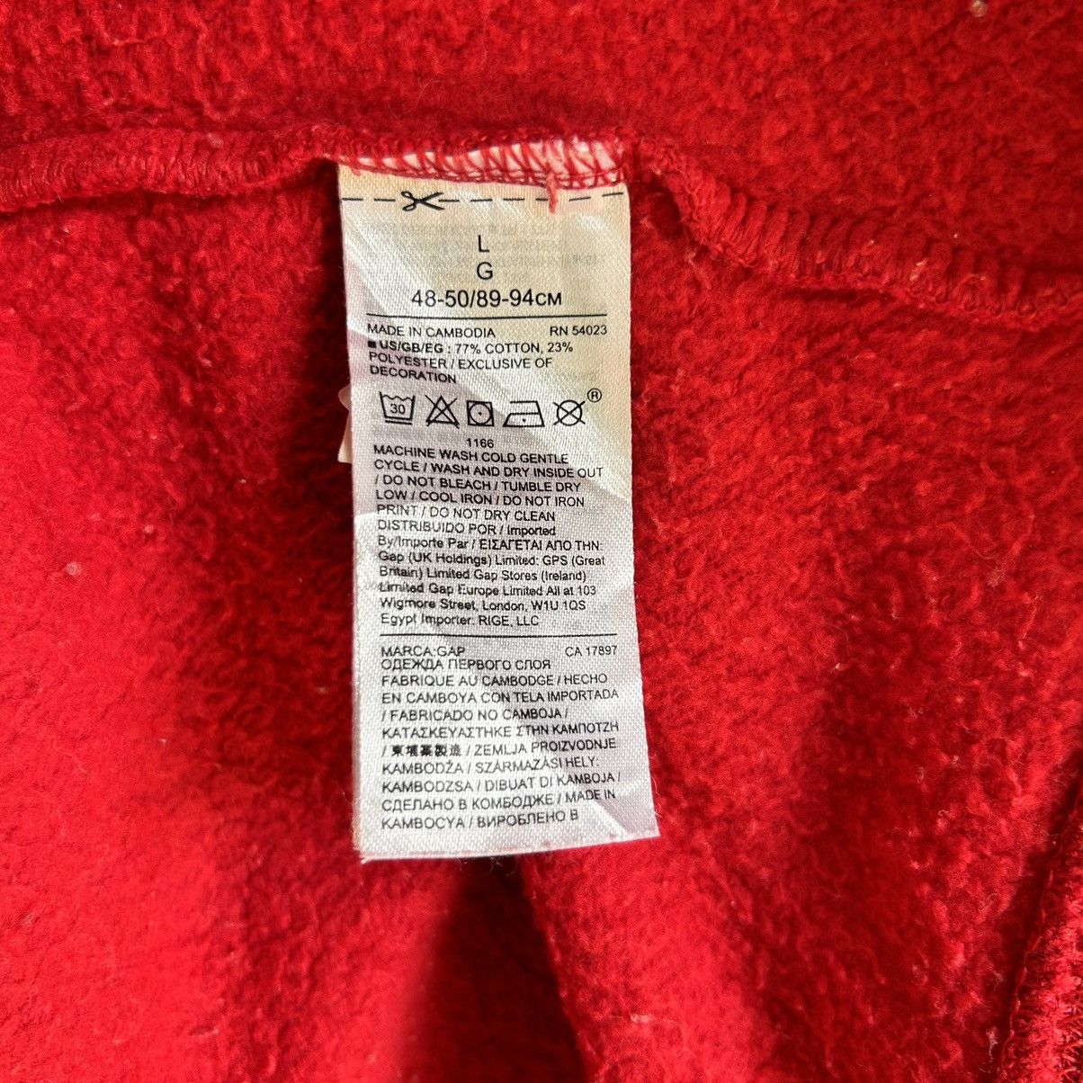 Gap Vintage Gap Athletic Red Hoodie Size US L / EU 52-54 / 3 - 6 Thumbnail