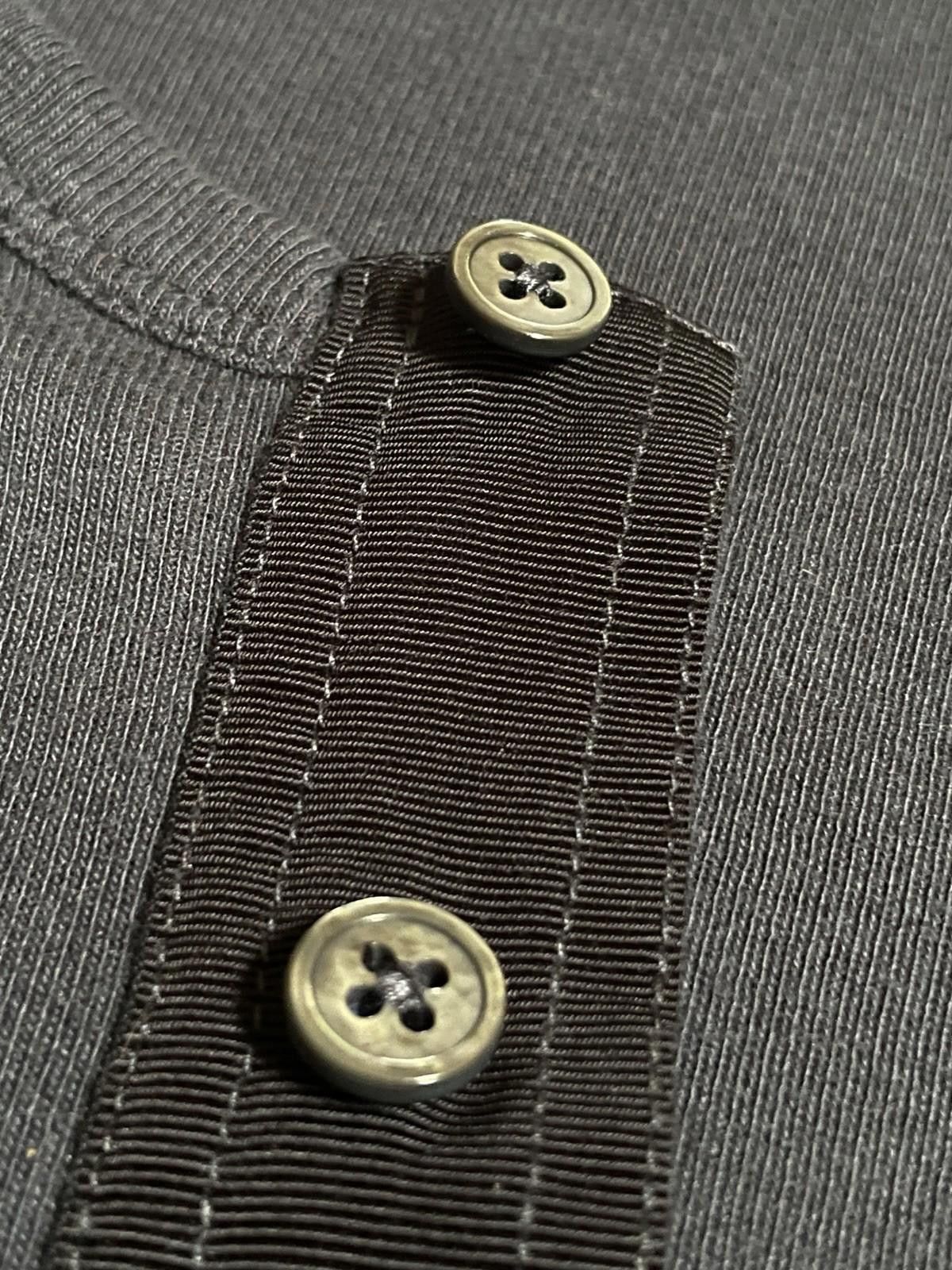 Tom Ford Tom Ford ribbed Henley T-Shirt in navy — modal and cotton Size US XL / EU 56 / 4 - 11 Thumbnail