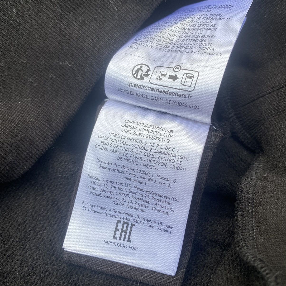 Moncler MONCLER X LULU LI Cropped Hoodie Size US S / EU 44-46 / 1 - 14 Thumbnail