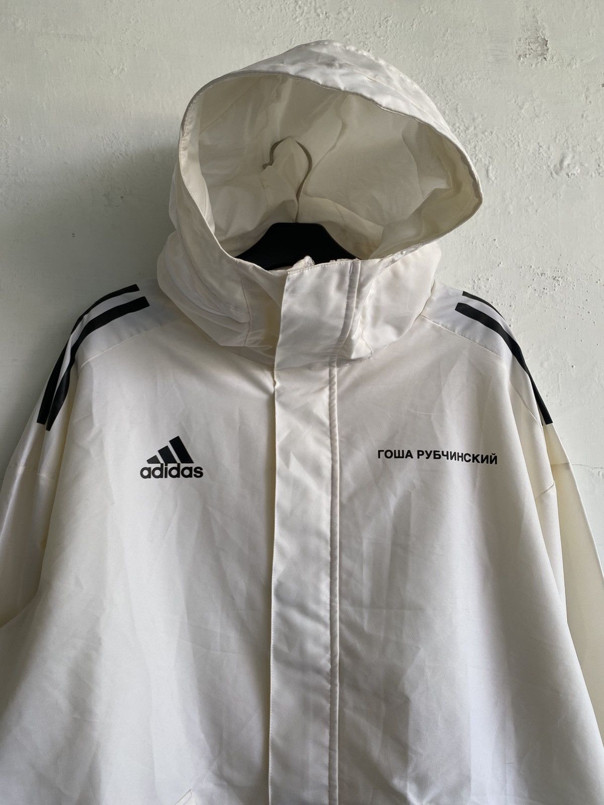 Adidas × Gosha Rubchinskiy Adidas x Gosha Rubchinskiy Climastorm Long Jacket FW17 Size US L / EU 52-54 / 3 - 2 Thumbnail