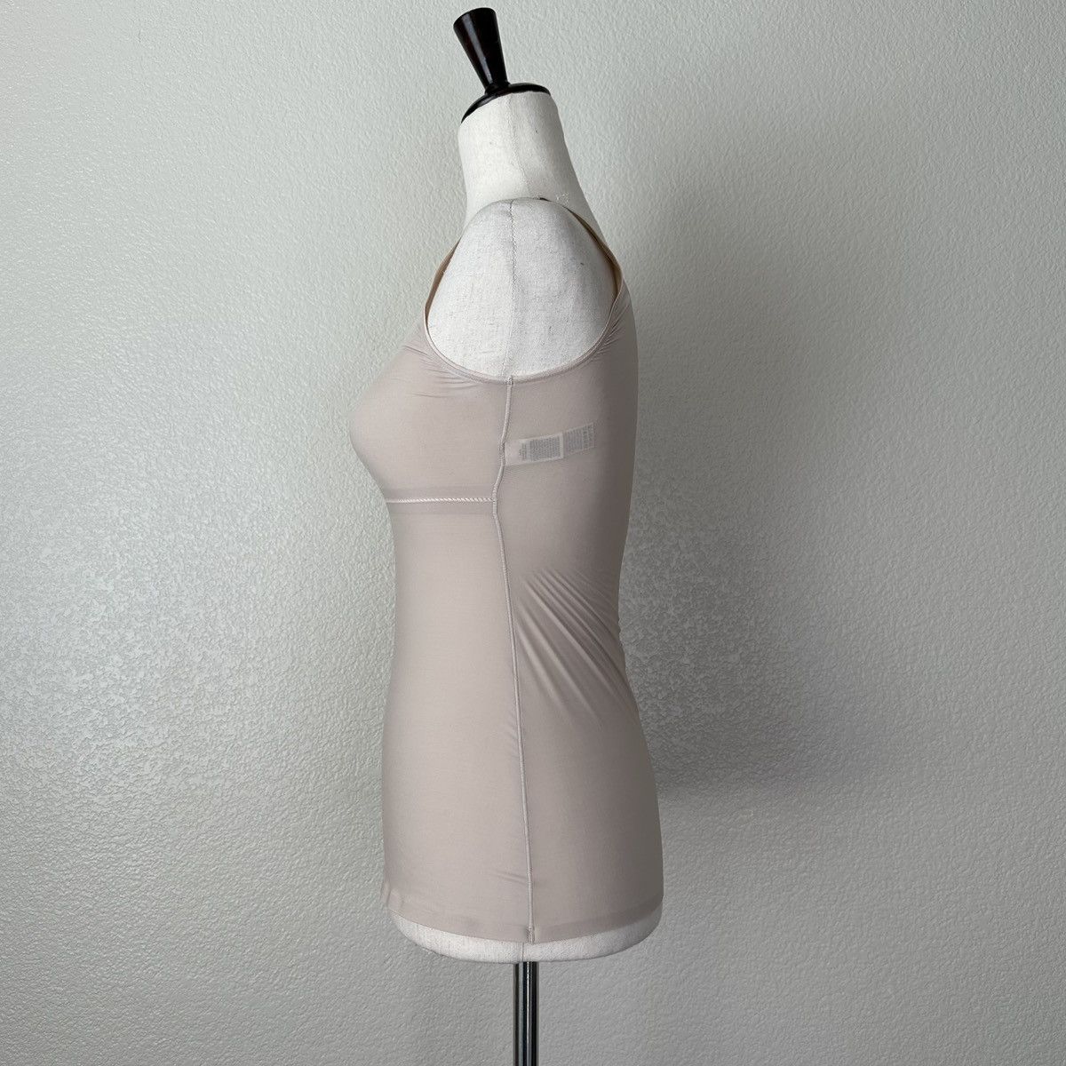 Marks & Spencer Marks & Spencer Nude Stretchy Scoop Neck Tank Top Size M / US 6-8 / IT 42-44 - 4 Thumbnail